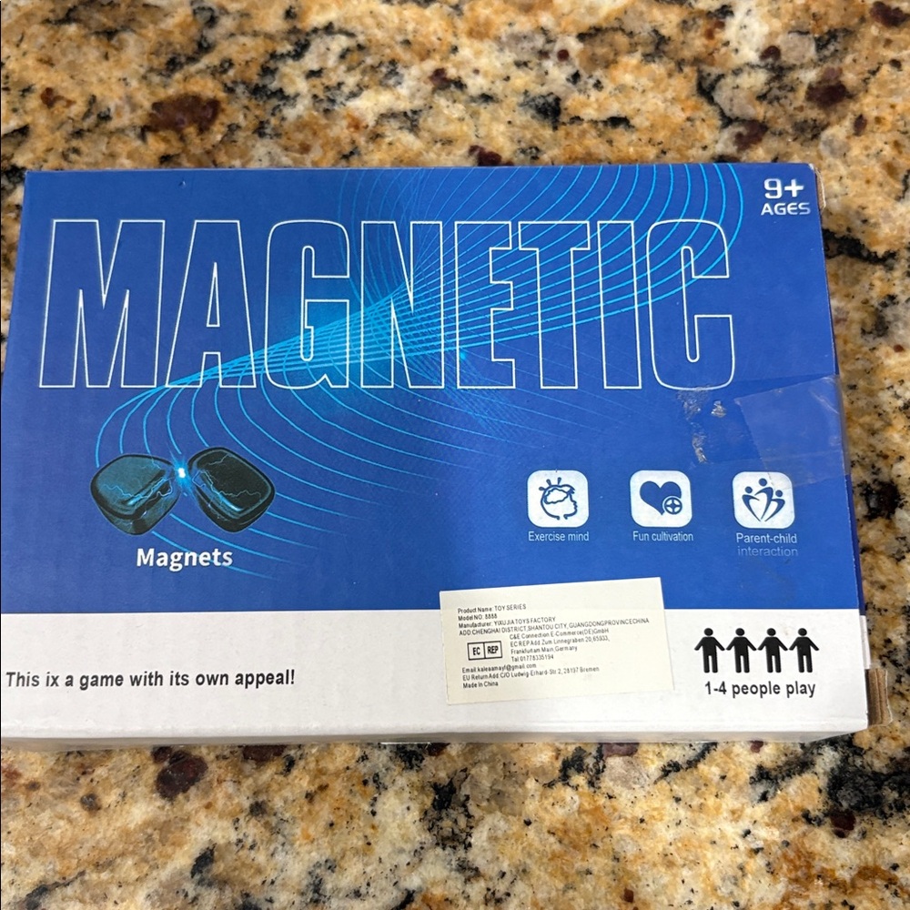 Magnetic Black Chess Game